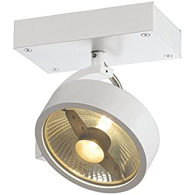 SLV KALU lampada a parete/plafone, QPAR111, rotonda, bianco, GU10 max. 75 W SLV KALU lampada a parete/plafone, QPAR111, rotonda, bianco, GU10 max. 75 W