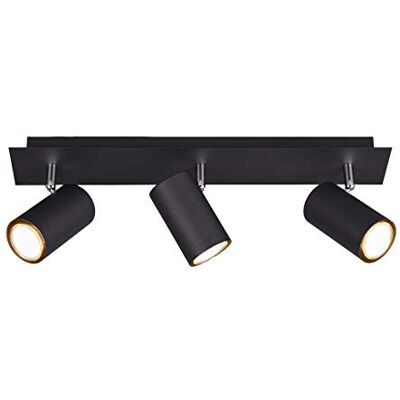 Trio-Leuchten Lampada da soffitto, Nero Opaco Trio-Leuchten Lampada da soffitto, Nero Opaco