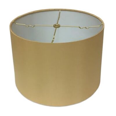 Royal Designs, Inc. Royal Designs Paralume a tamburo poco profondo, con copertina rigida, oro antico, 13 x 14 x 9 cm Royal Designs, Inc. Royal Designs Paralume a tamburo poco profondo, con copertina rigida, oro antico, 13 x 14 x 9 cm