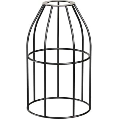 ledscom.de Paralume a gabbia, nero, Ø 122 mm ledscom.de Paralume a gabbia, nero, Ø 122 mm