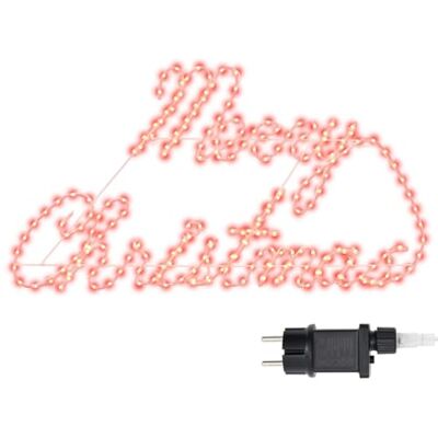 vidaXL Insegna di Natale 216 LED Rosso 99 x 55 x 13 cm Ferro vidaXL Insegna di Natale 216 LED Rosso 99 x 55 x 13 cm Ferro