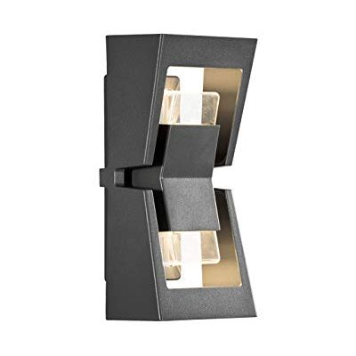 Konstsmide Potenza Easy Fit Up And Down Lampada da Parete Alta Potenza 8W LED Alluminio Antracite Konstsmide Potenza Easy Fit Up And Down Lampada da Parete Alta Potenza 8W LED Alluminio Antracite