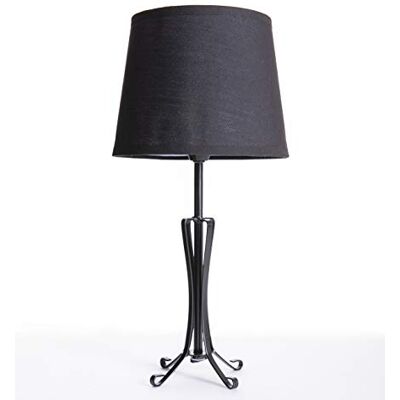 LUSSIOL lignting Elsa Lampada 40 W, Nero, media LUSSIOL lignting Elsa Lampada 40 W, Nero, media