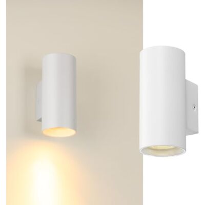 SLV ASTO Tube Wandaufbauleuchte, zylindrisch, GU10, 1x Max. 10 W, Weiß () SLV ASTO Tube Wandaufbauleuchte, zylindrisch, GU10, 1x Max. 10 W, Weiß ()