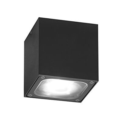 Konstsmide 7852 – 370 1 x Cesena portico/Celling grondaia luce, alluminio, antracite Konstsmide 7852 – 370 1 x Cesena portico/Celling grondaia luce, alluminio, antracite