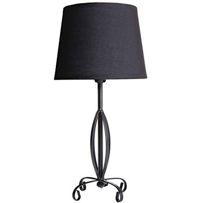 LUSSIOL lignting Eloïse Lampada 40 W, Nero, media LUSSIOL lignting Eloïse Lampada 40 W, Nero, media