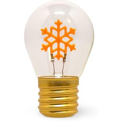 Legami Lampada da Tavolo a forma di Lampadina, For Indoor Use Only, Ricaricabile con Cavo USB, Senza Fili, Tema Snowflake, 6.8 x 10.3 cm Legami Lampada da Tavolo a forma di Lampadina, For Indoor Use Only, Ricaricabile con Cavo USB, Senza Fili, Tema Snowflake, 6.8 x 10.3 cm