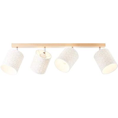 Brilliant Galance luci Interne, faretti, Travi, Legno Chiaro/Bianco Brilliant Galance luci Interne, faretti, Travi, Legno Chiaro/Bianco