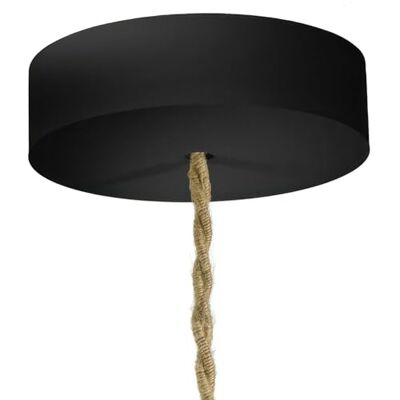 Creative Kit rosone per lampadario da soffitto (legno nero, Ø 120 mm, 1 foro centrale) – Fissaggio per lampadari e sospensioni singole – Design artigianale e made in Italy Creative Kit rosone per lampadario da soffitto (legno nero, Ø 120 mm, 1 foro centrale) – Fissaggio per lampadari e sospensioni singole – Design artigianale e made in Italy