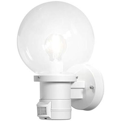 Konstsmide Nemi Up Lampada a Globo da Parete con sensore di Movimento PIR, E27 Konstsmide Nemi Up Lampada a Globo da Parete con sensore di Movimento PIR, E27
