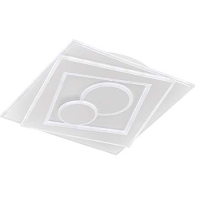 Fischer & Honsel Ratio Plafoniera, Bianco, 50,2 x 50,2 x 6,4 cm (LxBxH) Fischer & Honsel Ratio Plafoniera, Bianco, 50,2 x 50,2 x 6,4 cm (LxBxH)