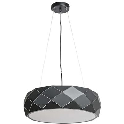 Light Prestige Reus wisząca czarna, Metallo, E27, 60 W, Nero, 47 x 47 x 120 cm Light Prestige Reus wisząca czarna, Metallo, E27, 60 W, Nero, 47 x 47 x 120 cm