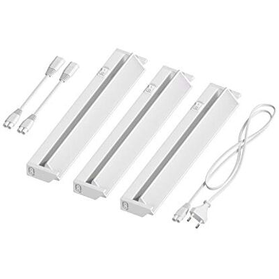 ledscom.de Luce sottopensile a LED LIWO 35cm, orientabile, 476lm ciascuno, bianco caldo set di 3 ledscom.de Luce sottopensile a LED LIWO 35cm, orientabile, 476lm ciascuno, bianco caldo set di 3