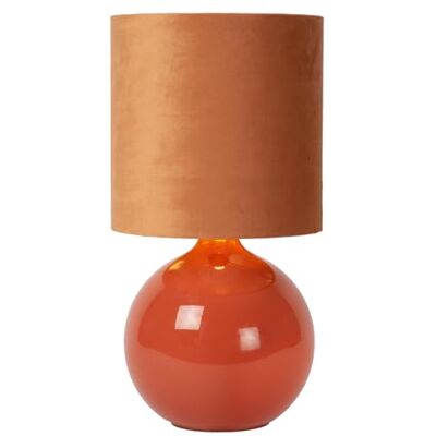 LUCIDE Esterad Lampada da tavolo Ø 24 cm 1 E14 Arancione LUCIDE Esterad Lampada da tavolo Ø 24 cm 1 E14 Arancione