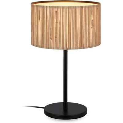 Briloner Slama Lampada da Tavolo Vintage - Alghe Naturali E27 Briloner Slama Lampada da Tavolo Vintage - Alghe Naturali E27