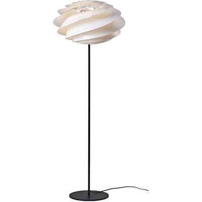 Le Klint Swirl Lampada da Terra, Nero-Bianco Le Klint Swirl Lampada da Terra, Nero-Bianco