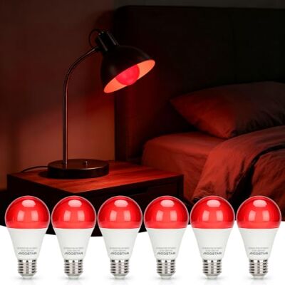 Aigostar LED E27 Luce Notturna Lampada Luce Melatonina Pack 6 Aigostar LED E27 Luce Notturna Lampada Luce Melatonina Pack 6