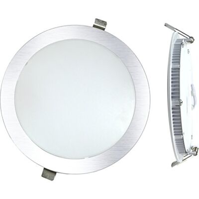 SILVER ELECTRONICS Silver Sanz-Pannello Led Empot. Argento Eco 4000 K. SILVER ELECTRONICS Silver Sanz-Pannello Led Empot. Argento Eco 4000 K.