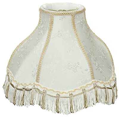 Creative Paralume a forma di campana, a forma di ragno, in avorio, larghezza 33 cm (12,7 x 33 x 9 1/2") Creative Paralume a forma di campana, a forma di ragno, in avorio, larghezza 33 cm (12,7 x 33 x 9 1/2")
