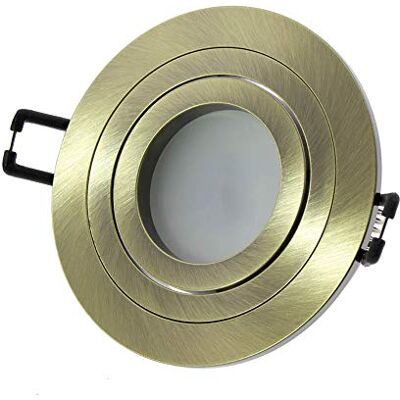 Wonderlamp Foco Redondo W-E0 Anello da Incasso a soffitto Classico Color Pelle, Cuoio Wonderlamp Foco Redondo W-E0 Anello da Incasso a soffitto Classico Color Pelle, Cuoio