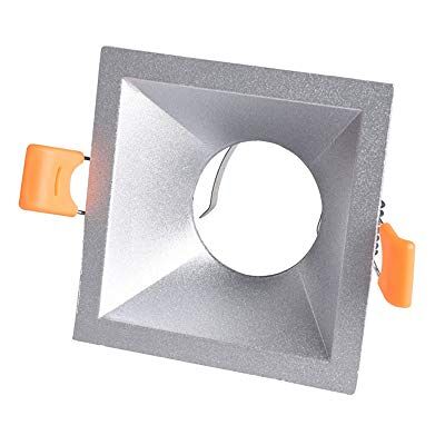 Wonderlamp – Faretto da Incasso Confort Quadrato Nero. Portalampada GU10 incluso. Wonderlamp – Faretto da Incasso Confort Quadrato Nero. Portalampada GU10 incluso.
