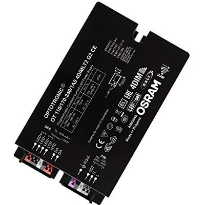 OSRAM alimentatore elettronico, OT 4DIM IP20 Outdoor, Alimentatore elettronico LED CC DIM 4DIM/DALI, OT 110/170-240/1A0 4DIMLT2G2CE OSRAM alimentatore elettronico, OT 4DIM IP20 Outdoor, Alimentatore elettronico LED CC DIM 4DIM/DALI, OT 110/170-240/1A0 4DIMLT2G2CE