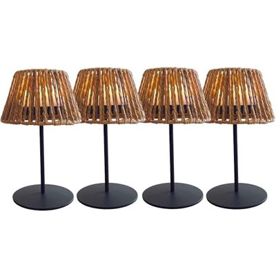 Lumisky Set di 4 mini lampade da tavolo LED senza fili bianco dimmerabili 2 x TWINS RAFFY H23,5 cm Lumisky Set di 4 mini lampade da tavolo LED senza fili bianco dimmerabili 2 x TWINS RAFFY H23,5 cm