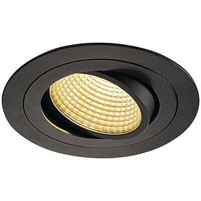 SLV lampada a incasso da soffitto NEW TRIA 1 SET/faretto LED, lampada a stelo, faretto da soffitto, lampada da soffitto / 2700K 15W 1010lm nero dimmerabile 38 gradi SLV lampada a incasso da soffitto NEW TRIA 1 SET/faretto LED, lampada a stelo, faretto da soffitto, lampada da soffitto / 2700K 15W 1010lm nero dimmerabile 38 gradi
