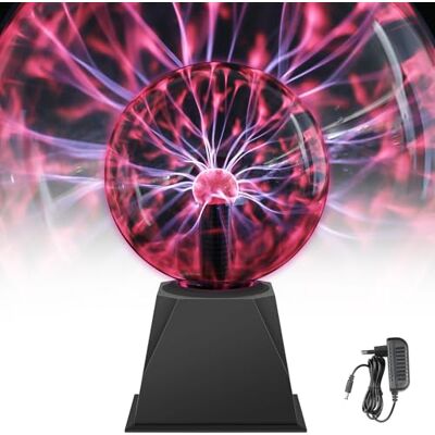 Comely Lampada al Plasma 6 Pollici Rossa Touch, Regalo Feste Natale Comely Lampada al Plasma 6 Pollici Rossa Touch, Regalo Feste Natale
