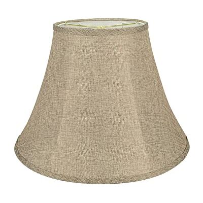 Creative Paralume pieghevole a forma di campana, struttura a ragno, 22,9 cm superiore x 45,7 cm inferiore x 33 cm altezza inclinata Creative Paralume pieghevole a forma di campana, struttura a ragno, 22,9 cm superiore x 45,7 cm inferiore x 33 cm altezza inclinata