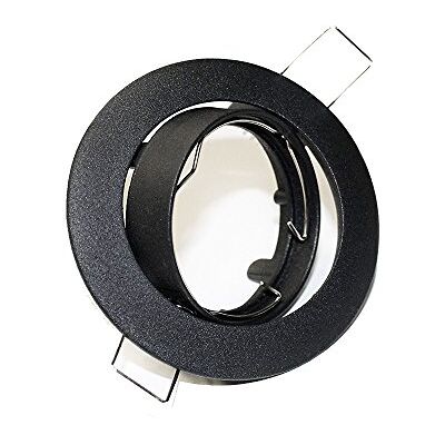 Wonderlamp Faretto da incasso rotondo, oscillante 30, colore nero Wonderlamp Faretto da incasso rotondo, oscillante 30, colore nero