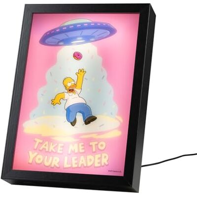 The Simpsons Stampa incorniciata LED - Stampa The Simpsons Stampa incorniciata LED - Stampa