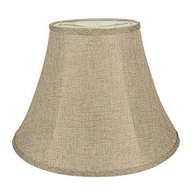 Creative Paralume pieghevole a forma di campana, struttura a forma di ragno, 22,9 cm superiore x 45,7 cm inferiore x 33 cm altezza inclinata Creative Paralume pieghevole a forma di campana, struttura a forma di ragno, 22,9 cm superiore x 45,7 cm inferiore x 33 cm altezza inclinata