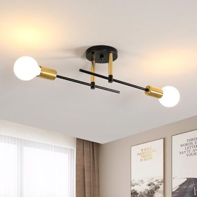 Riserva Lampadario Soffitto Industrial, Plafoniera Sputnik Moderno Forma DIY, E27 Lampada da Soffitto in Ferro Vintage per Camera da letto, Soggiorno, Cucina, Corridoio Riserva Lampadario Soffitto Industrial, Plafoniera Sputnik Moderno Forma DIY, E27 Lampada da Soffitto in Ferro Vintage per Camera da letto, Soggiorno, Cucina, Corridoio