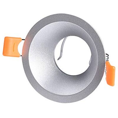 Wonderlamp Faretto da Incasso Confort Tondo Nero. Portalampada GU10 incluso. Wonderlamp Faretto da Incasso Confort Tondo Nero. Portalampada GU10 incluso.