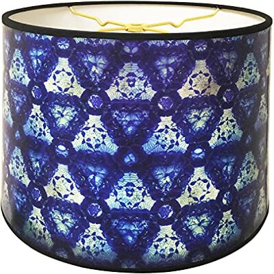 Royal Designs, Inc. Royal Designs Paralume decorativo moderno alla moda, fatto a mano, realizzato negli Stati Uniti, design caleidoscopico, 10 x 10 x 8 cm Royal Designs, Inc. Royal Designs Paralume decorativo moderno alla moda, fatto a mano, realizzato negli Stati Uniti, design caleidoscopico, 10 x 10 x 8 cm