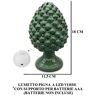 GIARDINI DI MARZO ITALIA L.PIGNA VERDE LAMPADA 18cm 21019PV