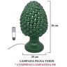 GIARDINI DI MARZO ITALIA L.PIGNA VERDE LAMPADA 38cm 21020PV