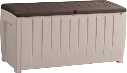 Keter 17198681 Novel, Cassapanca porta-oggetti, 340 L, Beige