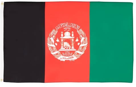 AZ FLAG Bandiera Afghanistan 150x90cm Bandiera AFGANA 90 x 150 cm