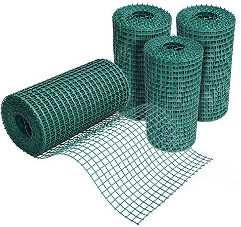 PRiME ® Rete di protezione/stabilizzazione per prato, Plastica Griglia Protettiva, Rinforzo per Pendenza Parcheggio Verde (25m x 120cm)