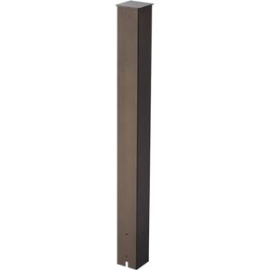 VEVOR Supporto per Cassetta Postale, 1094 x 110 x 110 mm in Acciaio da Interrare con Superficie Verniciata a Polvere, Kit di Manicotti per Pali in Metallo, Uso Residenziale Esterno, Bronzo VEVOR Supporto per Cassetta Postale, 1094 x 110 x 110 mm in Acciaio da Interrare con Superficie Verniciata a Polvere, Kit di Manicotti per Pali in Metallo, Uso Residenziale Esterno, Bronzo