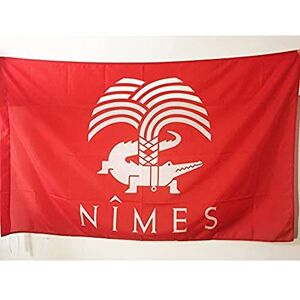 AZ FLAG Bandiera Città di Nîmes 150 x 90 cm Bandiera di Nimes Gard 90 x 150 cm Foro per Asta AZ FLAG Bandiera Città di Nîmes 150 x 90 cm Bandiera di Nimes Gard 90 x 150 cm Foro per Asta