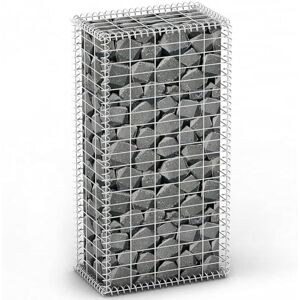 BAKAJI Rete Gabbione per Sassi in Acciaio Galvanizzato, Recinzione Orto da Giardino, Gabbioni Cestello Metallico Resistente alle Intemperie e Durevole, Muri di Sostegno Recinti (100 x 50 x 30 cm) BAKAJI Rete Gabbione per Sassi in Acciaio Galvanizzato, Recinzione Orto da Giardino, Gabbioni Cestello Metallico Resistente alle Intemperie e Durevole, Muri di Sostegno Recinti (100 x 50 x 30 cm)