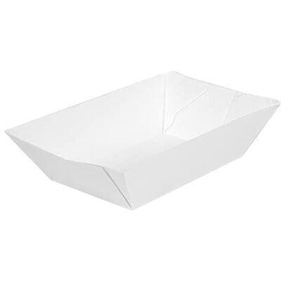 Garcia de Pou 200 unità Barchette 'Thepack' 120 G 230 G/M2 7,4 x 4,8 x 3,3 cm bianco cartone ondulato Nano-Micro Garcia de Pou 200 unità Barchette 'Thepack' 120 G 230 G/M2 7,4 x 4,8 x 3,3 cm bianco cartone ondulato Nano-Micro