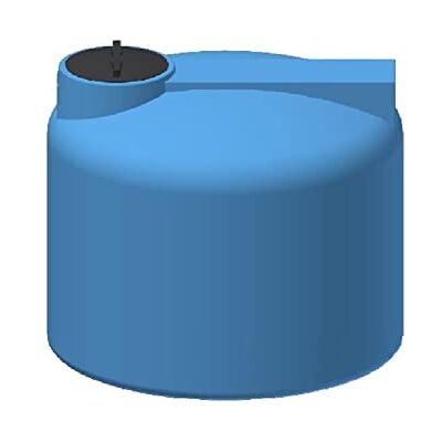 Mobil Plastic Serbatoio acqua in plastica (PE), cilindrico verticale basso, capacità 5000 Lt, Mis. Ø 1950 x 1800 H mm, colore azzurro Mobil Plastic Serbatoio acqua in plastica (PE), cilindrico verticale basso, capacità 5000 Lt, Mis. Ø 1950 x 1800 H mm, colore azzurro