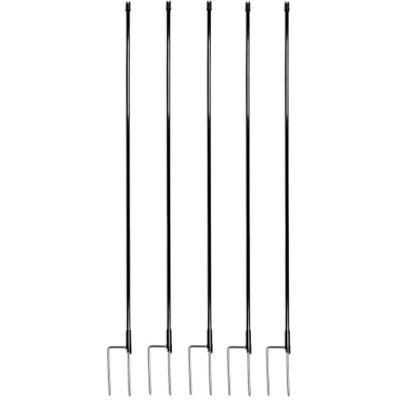 horizont strongline: pali aggiuntivi per reti a 110 cm da terra, lunghezza totale di 125 cm, 5 pezzi, pali in fibra di vetro con doppia punta, neri, pali aggiuntivi per reti da pascolo horizont strongline: pali aggiuntivi per reti a 110 cm da terra, lunghezza totale di 125 cm, 5 pezzi, pali in fibra di vetro con doppia punta, neri, pali aggiuntivi per reti da pascolo