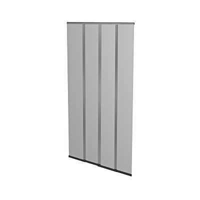 Windhager zanzariera Plus Tenda Porta, Tendina a lamelle accorciabile singolarmente, 100 x 220 cm, Antracite, Windhager zanzariera Plus Tenda Porta, Tendina a lamelle accorciabile singolarmente, 100 x 220 cm, Antracite,