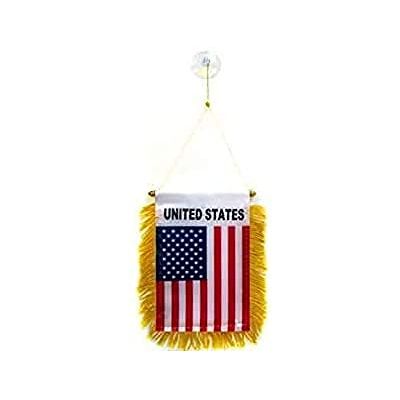 AZ FLAG Bandiera per Auto Stati Uniti 15x10 cm Poliestere 100D Ventosa Uso esterno bandiera per auto americana United States of America USA finitura cucita resistente all’esterno AZ FLAG Bandiera per Auto Stati Uniti 15x10 cm Poliestere 100D Ventosa Uso esterno bandiera per auto americana United States of America USA finitura cucita resistente all’esterno