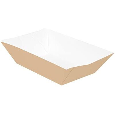 Garcia de Pou 200 unità Barchette 'Thepack' 120 g 220 g / m2 7,4 x 4,8 x 3,3 cm naturale cartone ondulato Nano-Micro Garcia de Pou 200 unità Barchette 'Thepack' 120 g 220 g / m2 7,4 x 4,8 x 3,3 cm naturale cartone ondulato Nano-Micro